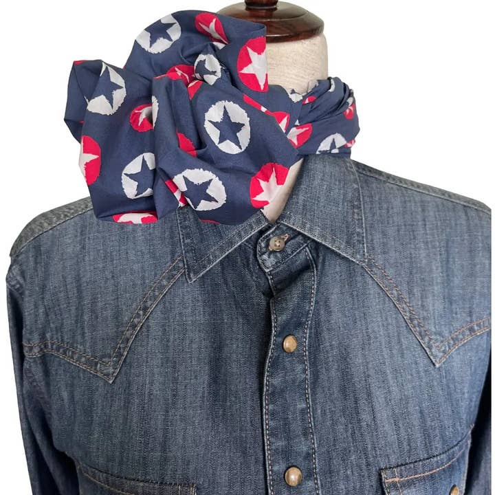 Cowtown Wild Rags - Wholesale Bandana - Unisex - Cowboy Cotton Bandana 36" (Rodeo Parade)5