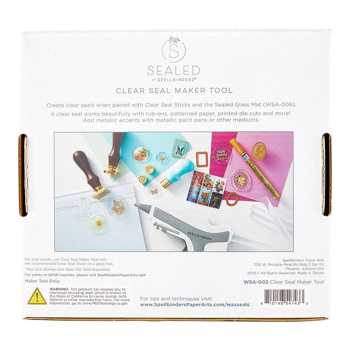 Hero Arts + Spellbinders Wholesale - Wholesale Craft Tool - Clear Seal Maker Tool from the Clear Seal Maker Tool Collection4