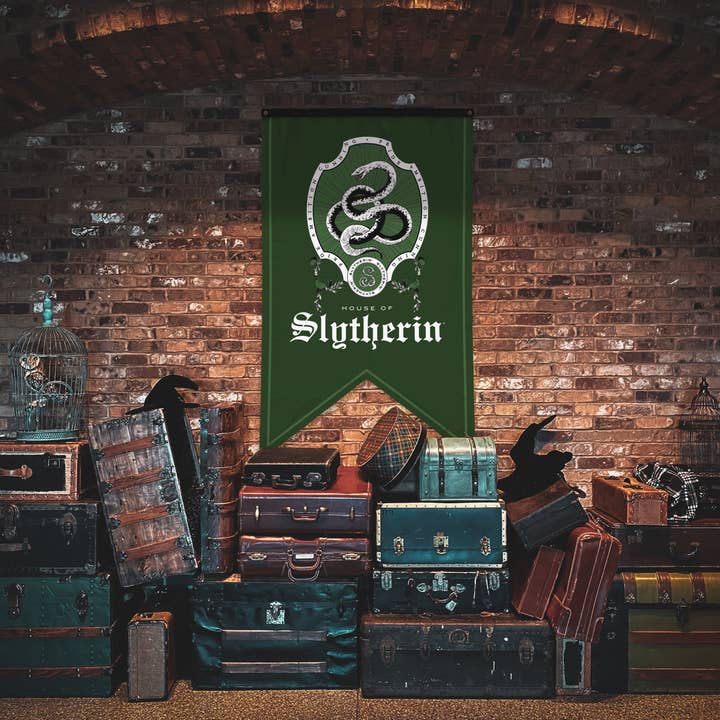 Conquest Journals - Wholesale Flag - Harry Potter Slytherin Crest Banner Flag (30'' x 50'')2