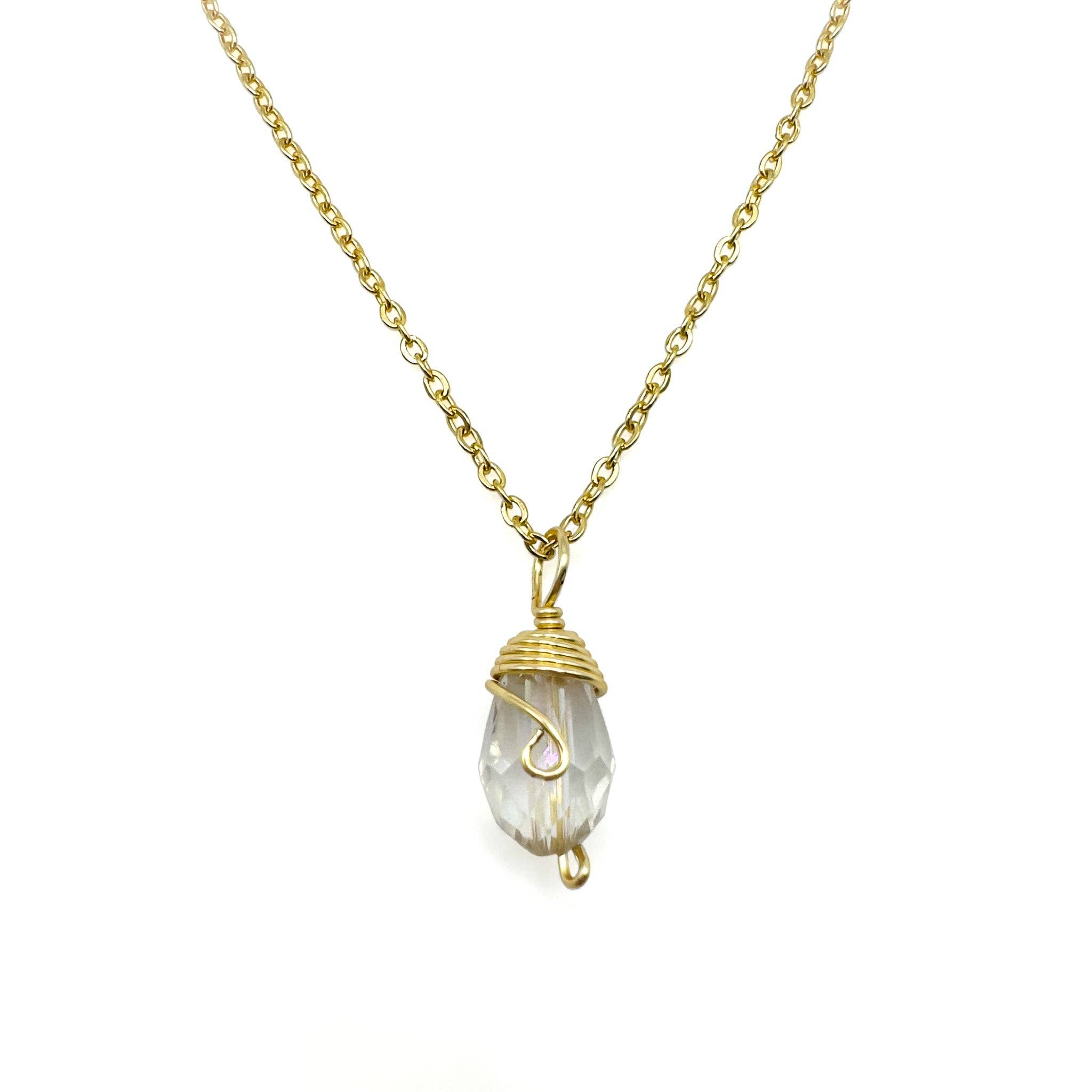 Alegria Accessories Inc. - Wholesale Pendant/Charm Necklace - Gold Birthstone necklace3