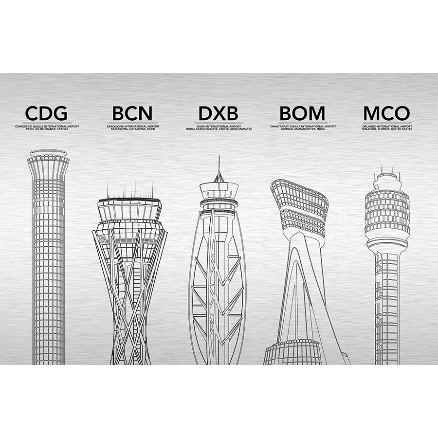 08 Left - Wholesale Art Print - Custom Five Towers2