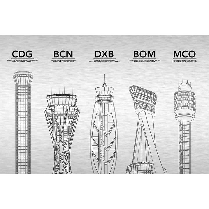 08 Left - Wholesale Art Print - Custom Five Towers2