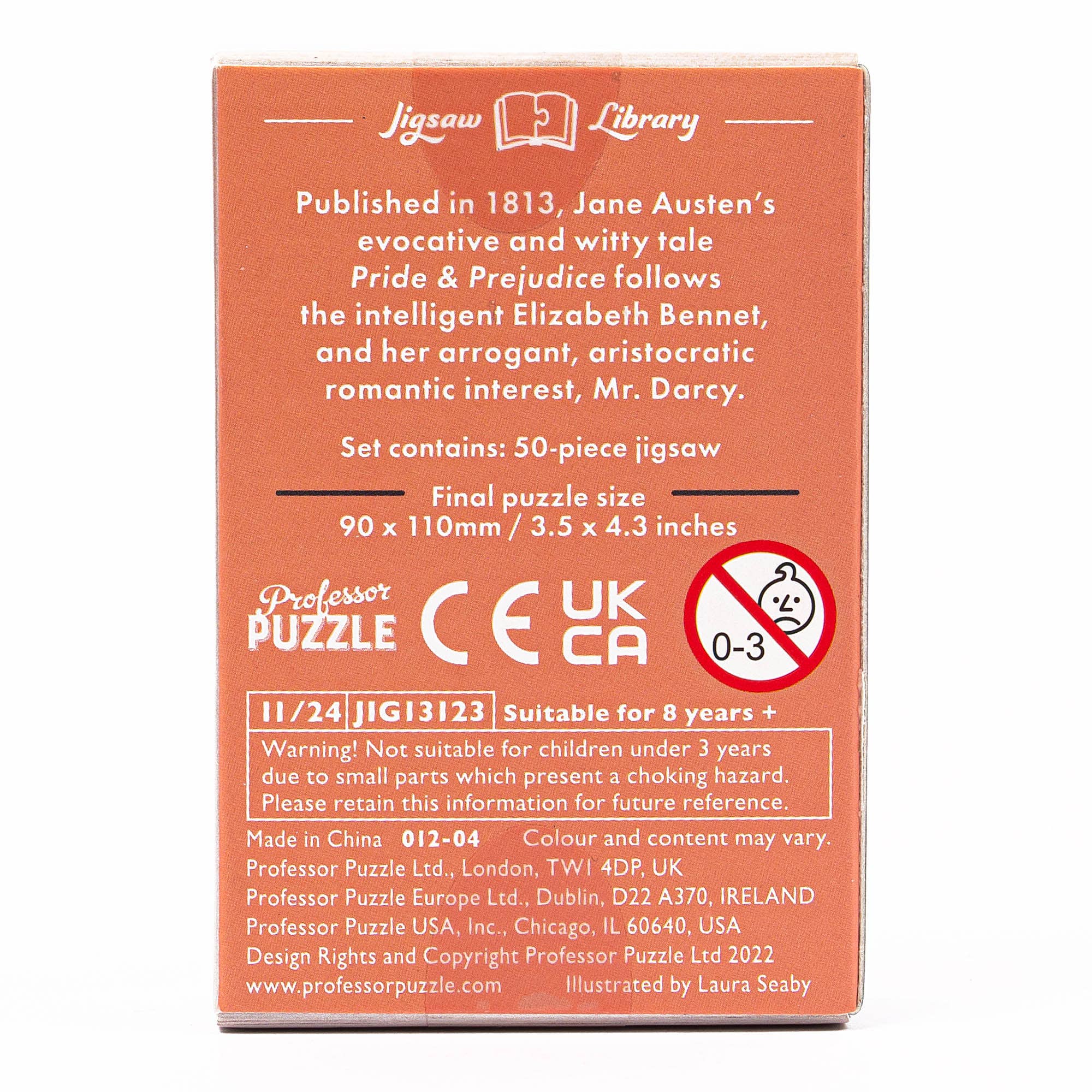 Professor Puzzle USA, Inc. - Wholesale Puzzle - Adult - Mini Jigsaw Library Mixed CDU (D.48)12