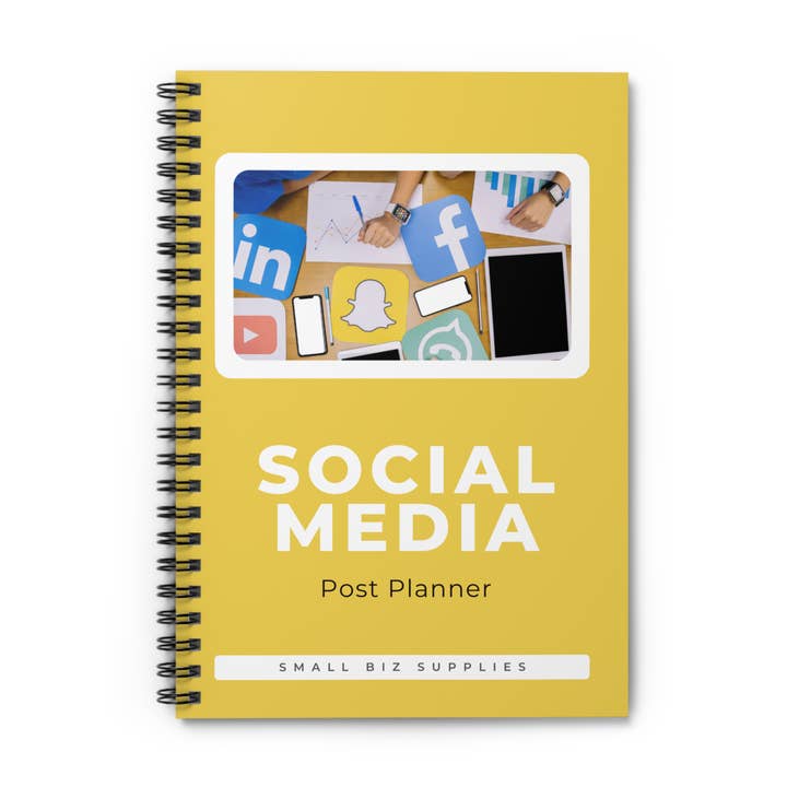 Social-Media-Planer für den Großhandel von Small Biz Supplies