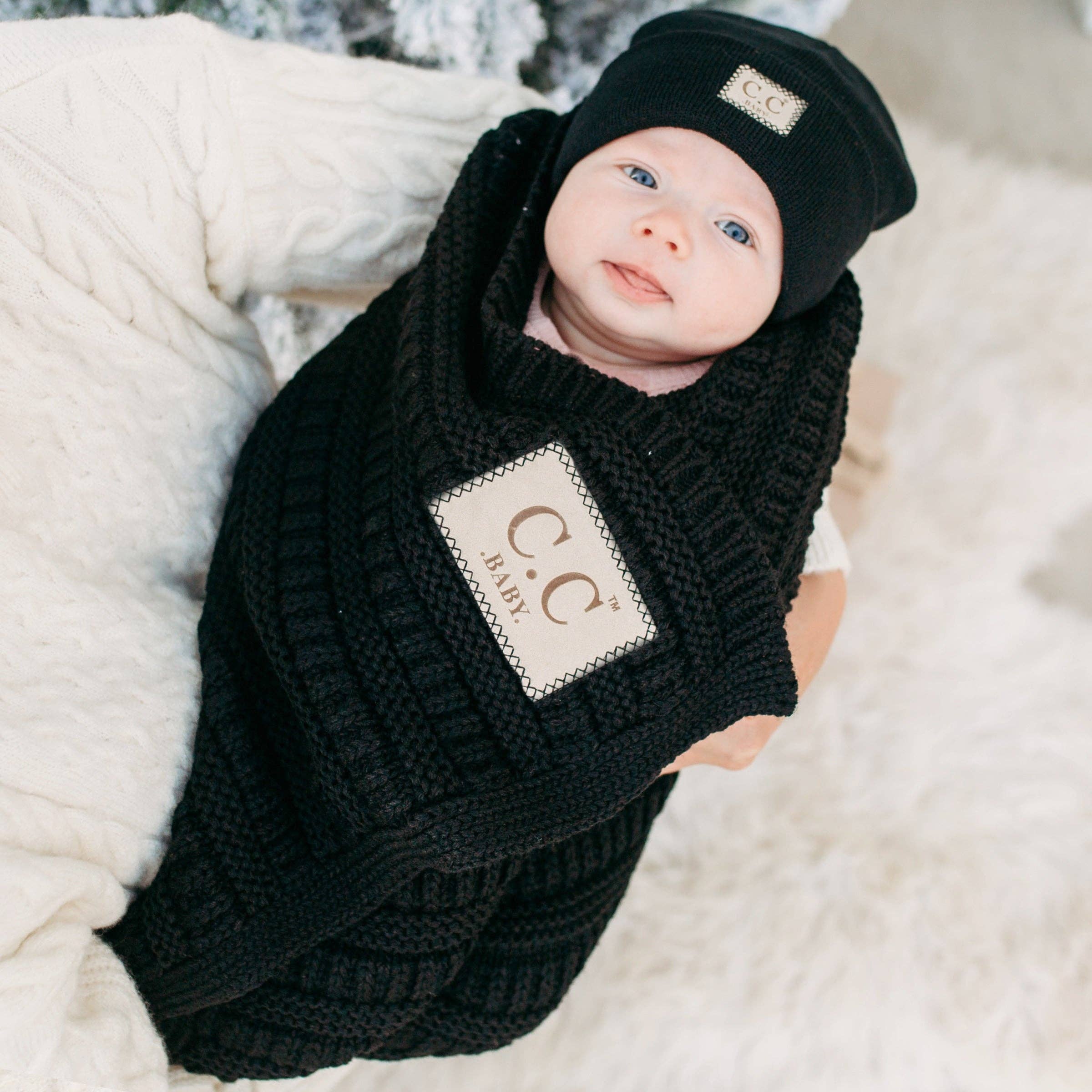 Truly Contagious - Vendita all'ingrosso Coperta - Bambini e neonati - Coperta per neonati in maglia a trecce C.C Popular BBL-235