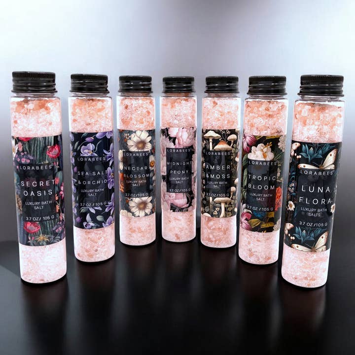 Lorabees - Wholesale Bath Salts - Jardin De Lune Noire Coconut Milk Bath Salts8