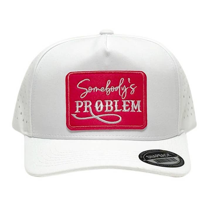 Epoch hats - Wholesale Trucker Hat - Unisex - Somebody's Problem Patch Trucker Hat Waterproof Laser Snapba2