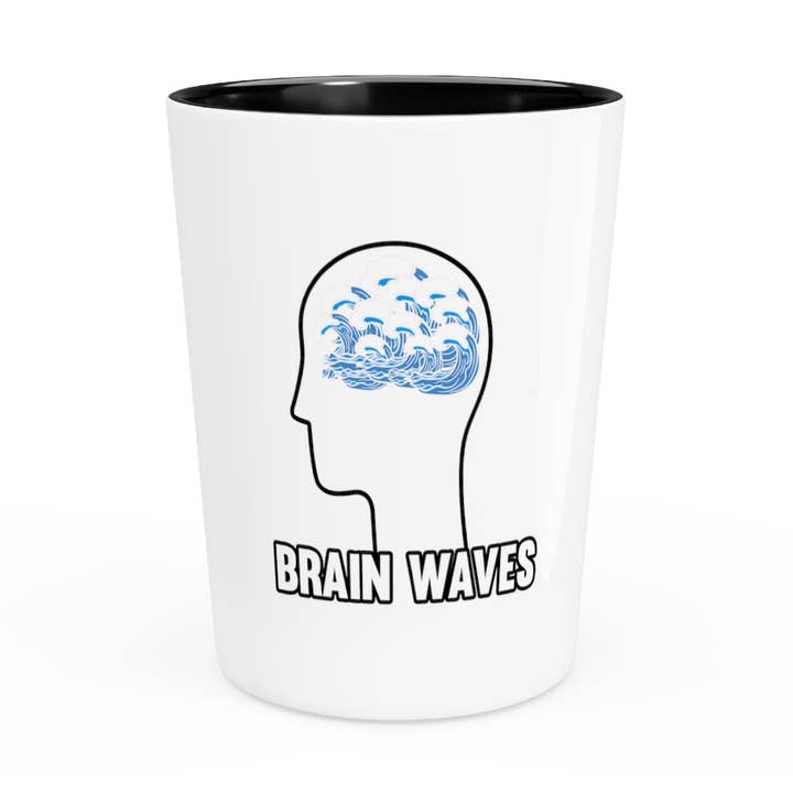 Schnapsglas-Party-Tequila aus Keramik, Neuheit für Neurobiologie, Neurophysiologie, Neurologie-Enthusiast, urkomischer Neurologe, Geistesarzt, Praktiker für den Großhandel von Teegarb LLC