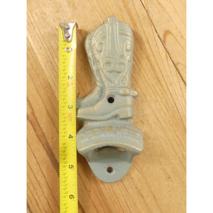 Midwest Craft House - Wholesale Bottle/Wine Opener - CAST IRON COWBOY BOOT BOTTLE OPENER4