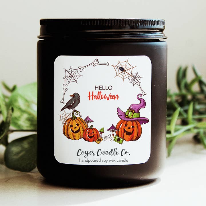 Potkaars van 9 oz. - Fall Harvest Collection voor wholesale door Coyer Candle Co.