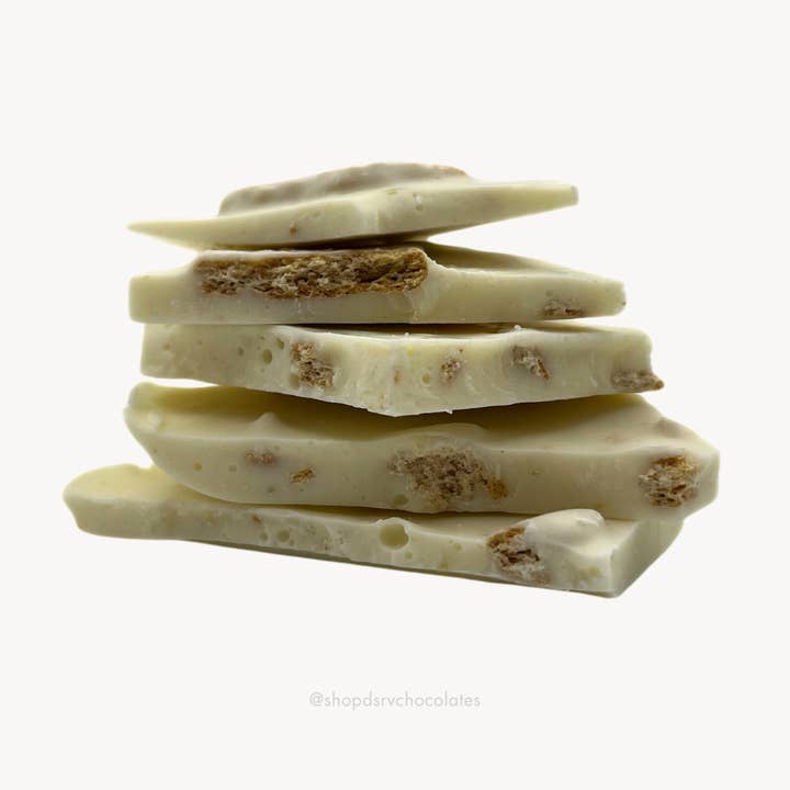 Chocolate Bark de Tarte de Lima - Saco de 120g por atacado de DSRV Chocolates