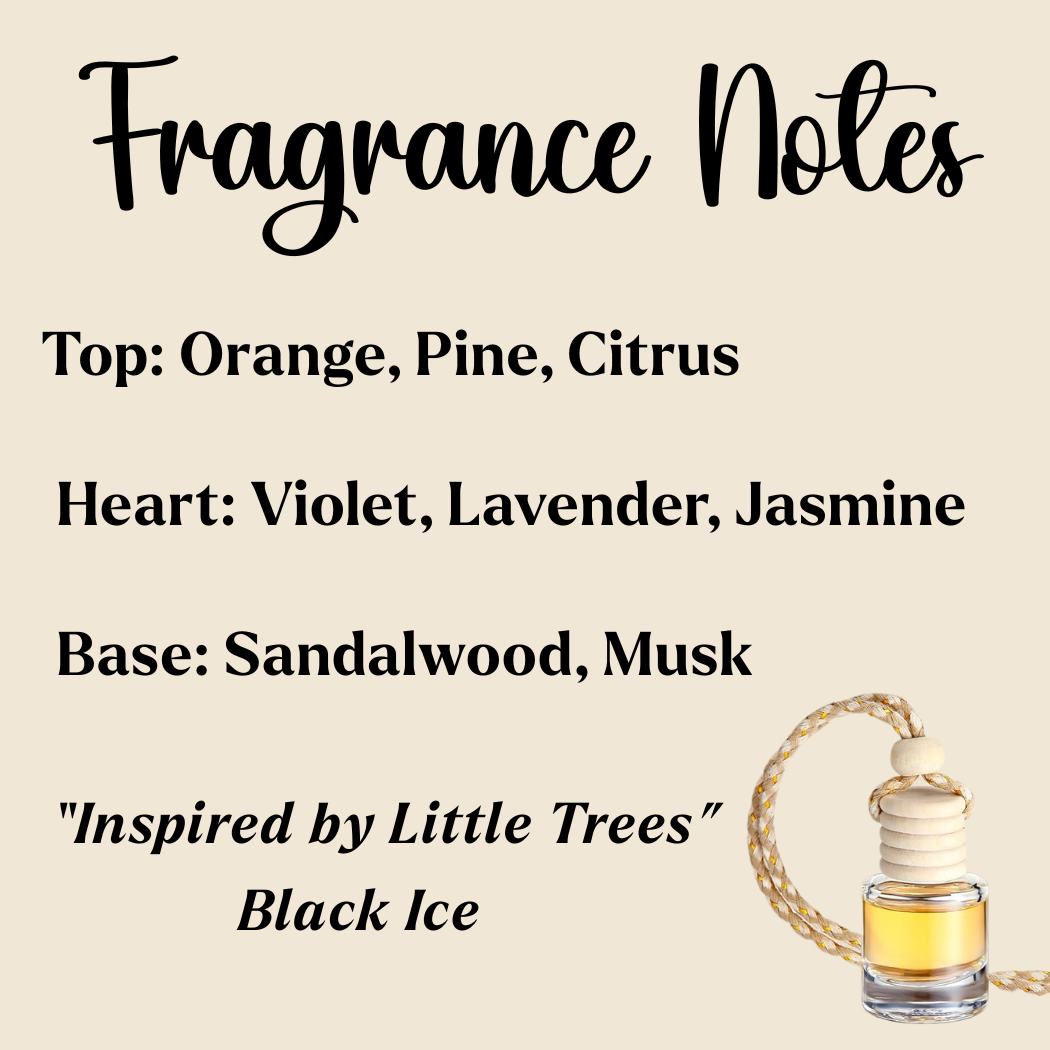 Honey Jar Creations - Wholesale Car Freshener - Unisex - Hanging Car Diffusers | Midnight Ice | Made in USA4