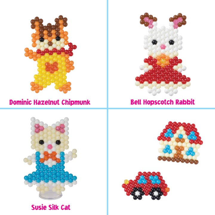 Epoch Everlasting Play - Wholesale DIY Craft Kit - Kids - Aquabeads Calico Critters Character Set, Arts & Crafts Kit