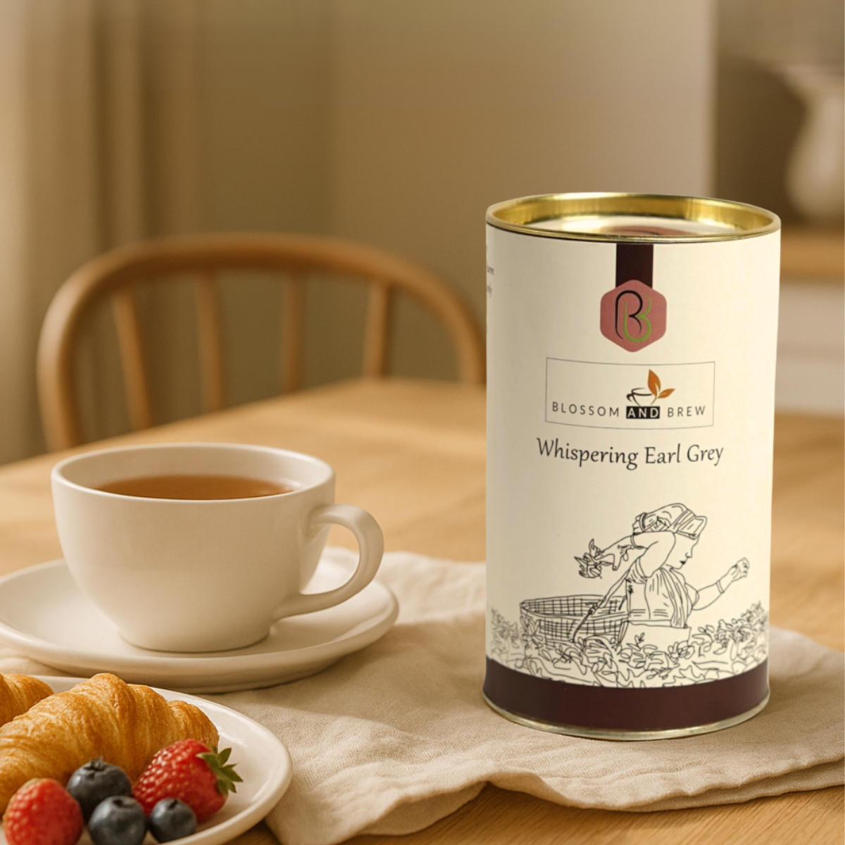 Blossom & Brew - Wholesale Loose Tea - Earl Grey Black Tea- Whispering Citrus & Vanilla Smooth8