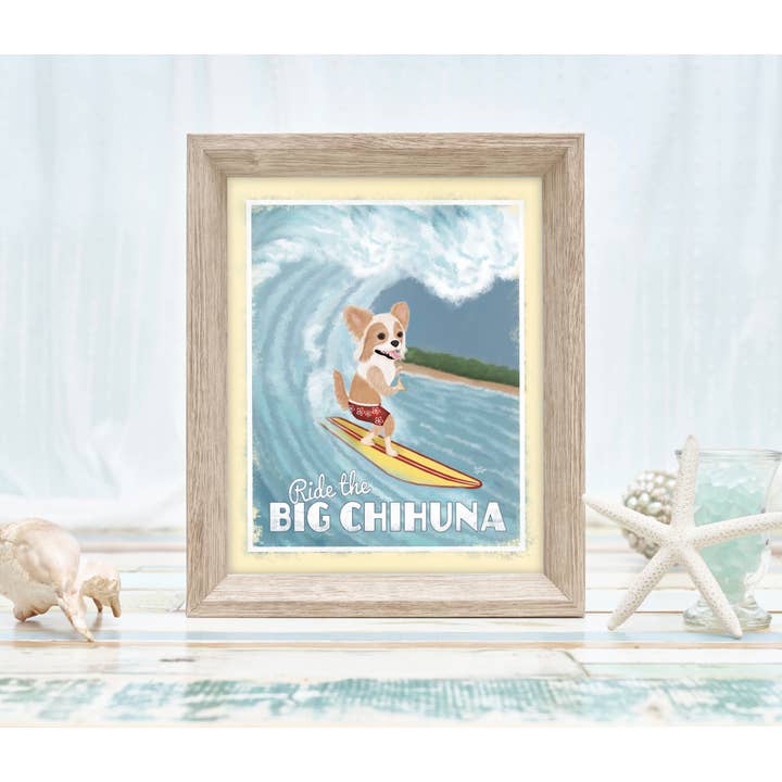 Laura Bergsma Studio – Engroshandel Kunsttryk – Chihuahua Hundekunsttryk, Den store Chihuna4