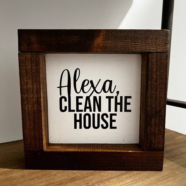 ALEXA HOUSE Framed Sign for wholesale by Bridget Jane