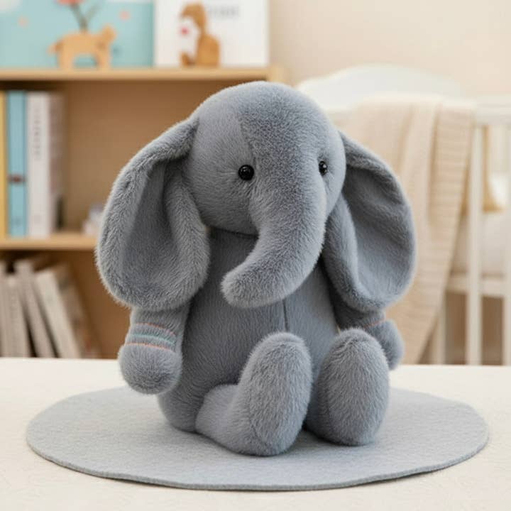Elephant Stuffed Animal – Super Soft Plush Toy| Holiday Gift for wholesale by Ozznek Shoes