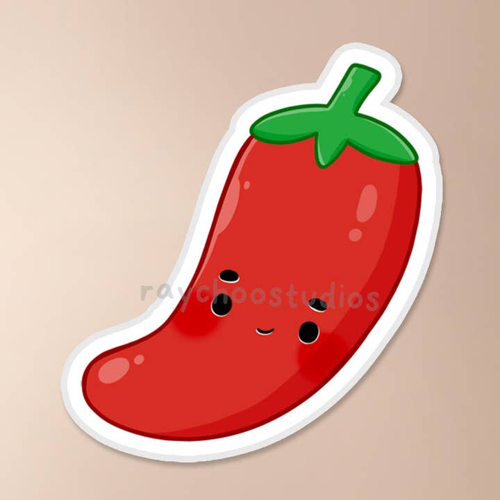 Adhesivo de vinilo Hot Chili para venta al por mayor de Raychoo Studios Inc.