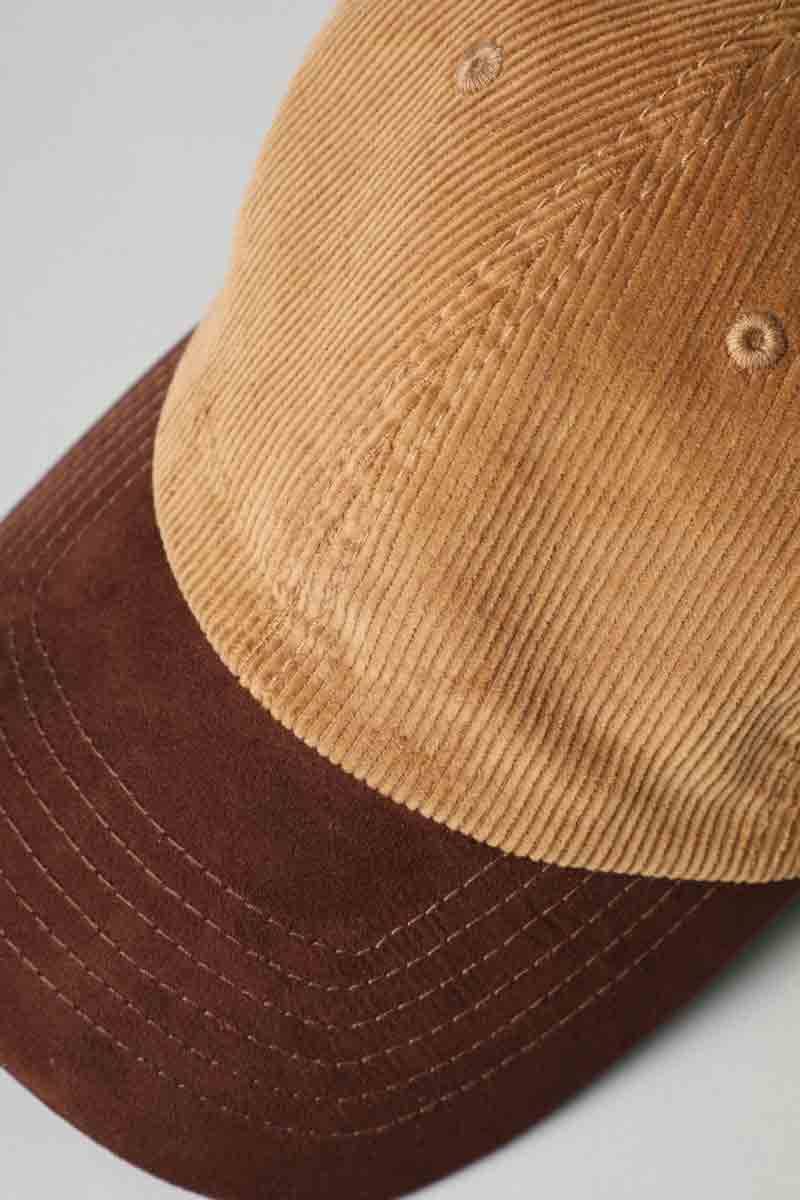 Fashion City – Engroshandel Baseballkasket - Unisex – Tofarvet kasket i fløjl med skygge i syntetisk ruskind7