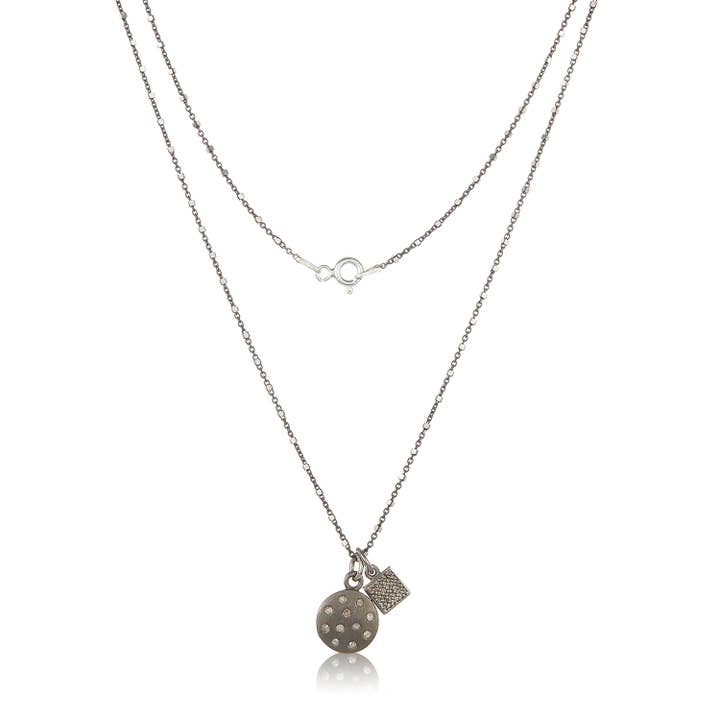 Tagalong Diamond Necklace II for wholesale by Mabel Chong