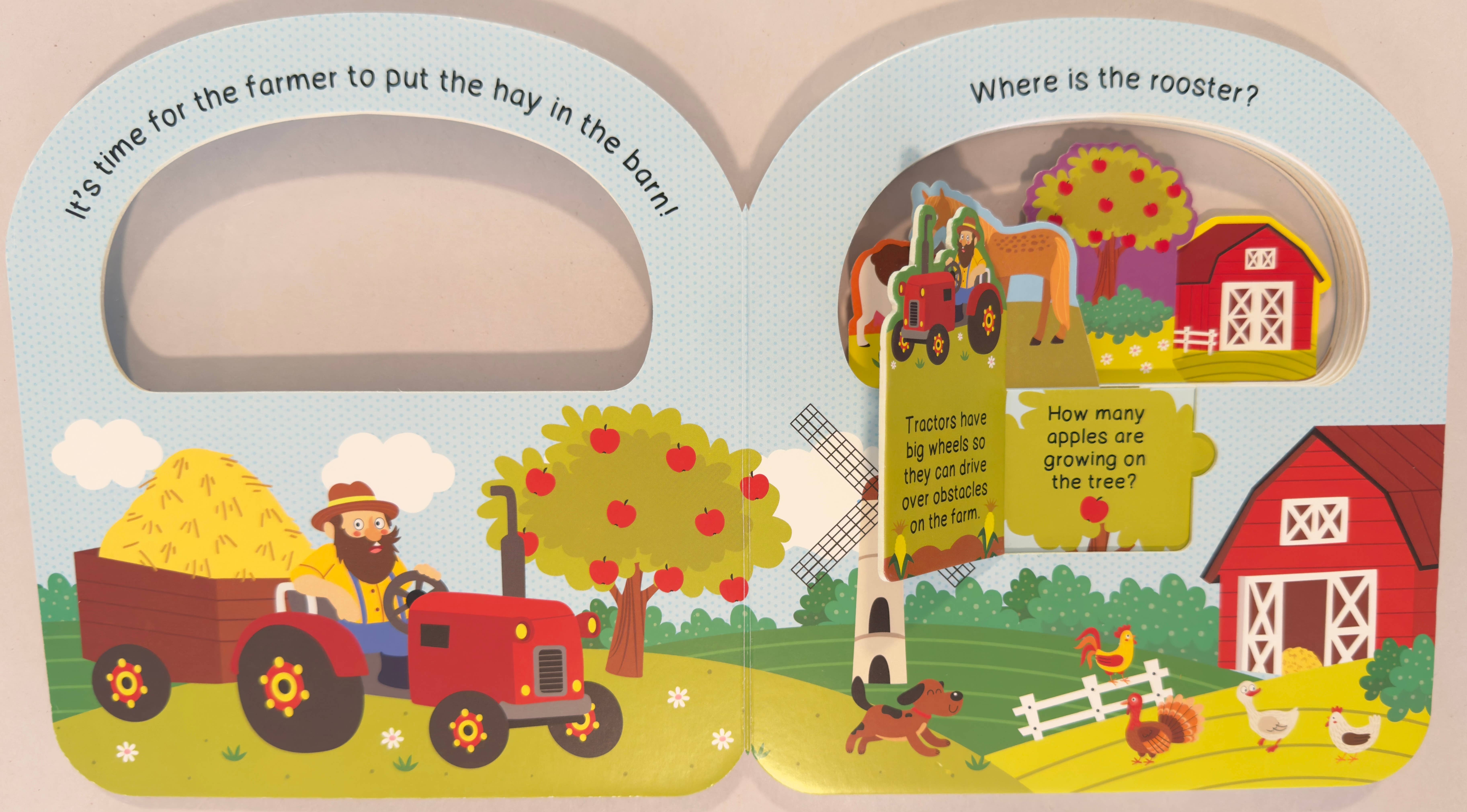 Taffy Tales Inc. - Wholesale Baby & Toddler Book (0-2) - On The Farm Look and Find Lift-the-Flap1