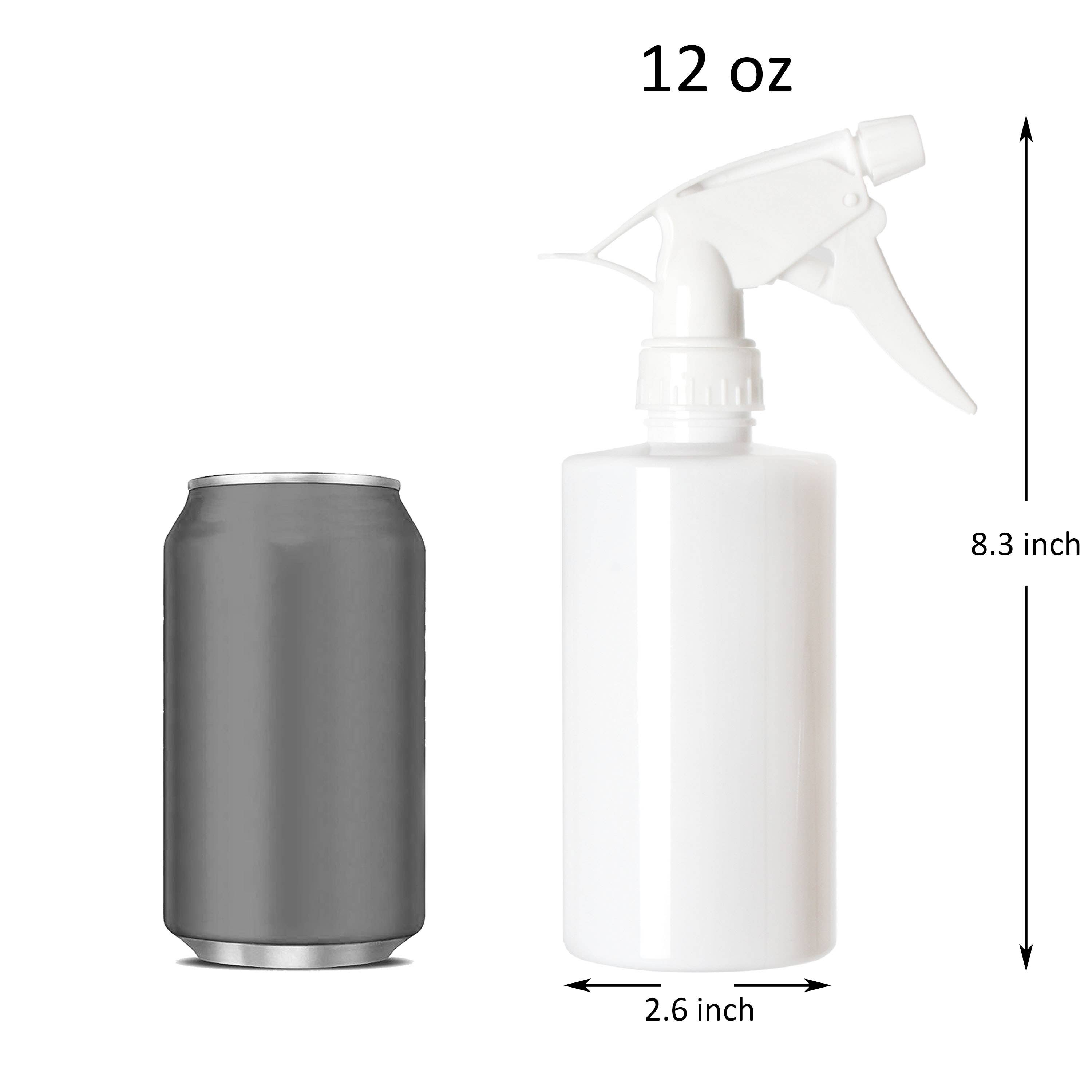 Youngever - Wholesale Spray Bottle - Youngever 6 Pack 12OZ Empty Plastic Spray Bottles - White1
