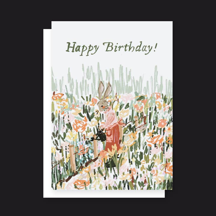 Happy Birthday Kanin for engroshandel hos The Midnight Post