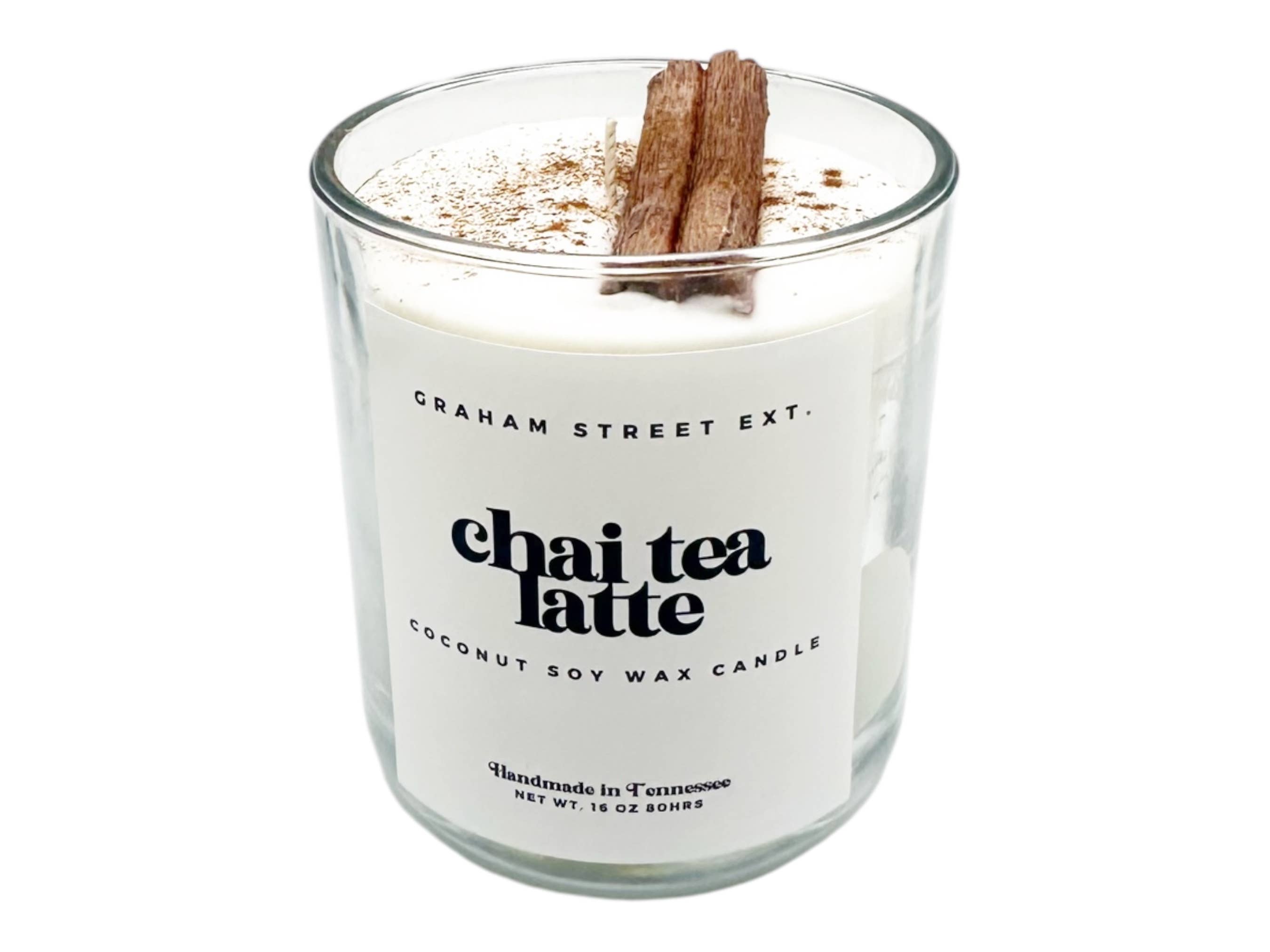 Graham Street Ext. - Wholesale Novelty Candle - Cinnamon Chai Dessert Candle1