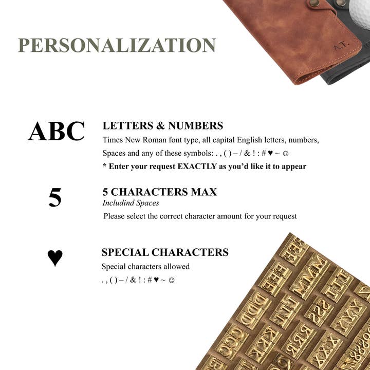 Derio Leather - Wholesale Sporting Accessories - Personalized Leather Golf Scorecard and Yardage Book Holder9