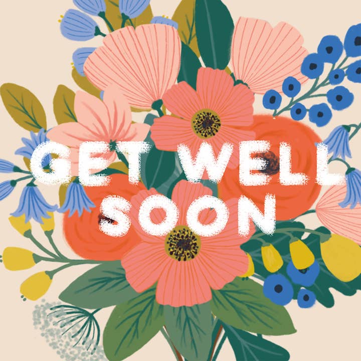 Lomond Paper Co - Wholesale Get Well Card - Get Well Soon Card - Colorful Design5