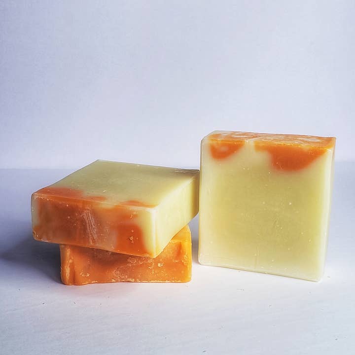 Mango Butter Cold Processed Soap for wholesale by Scents By A Virgo
