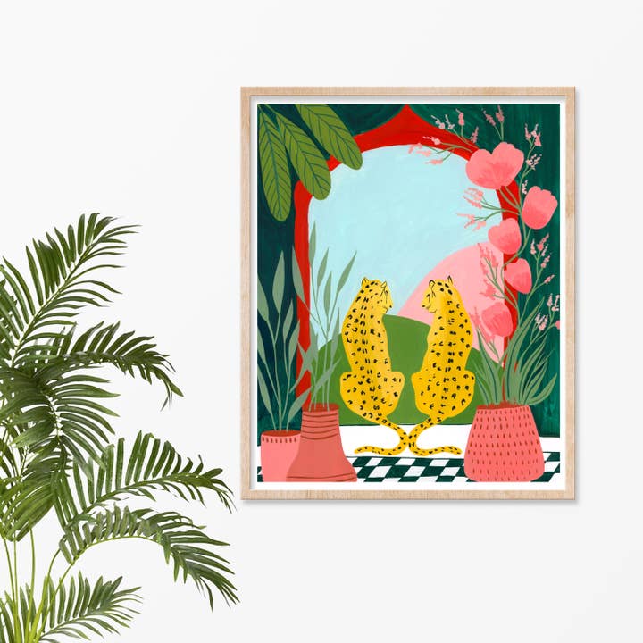 Leopards in love for wholesale by Nabeela Rumi