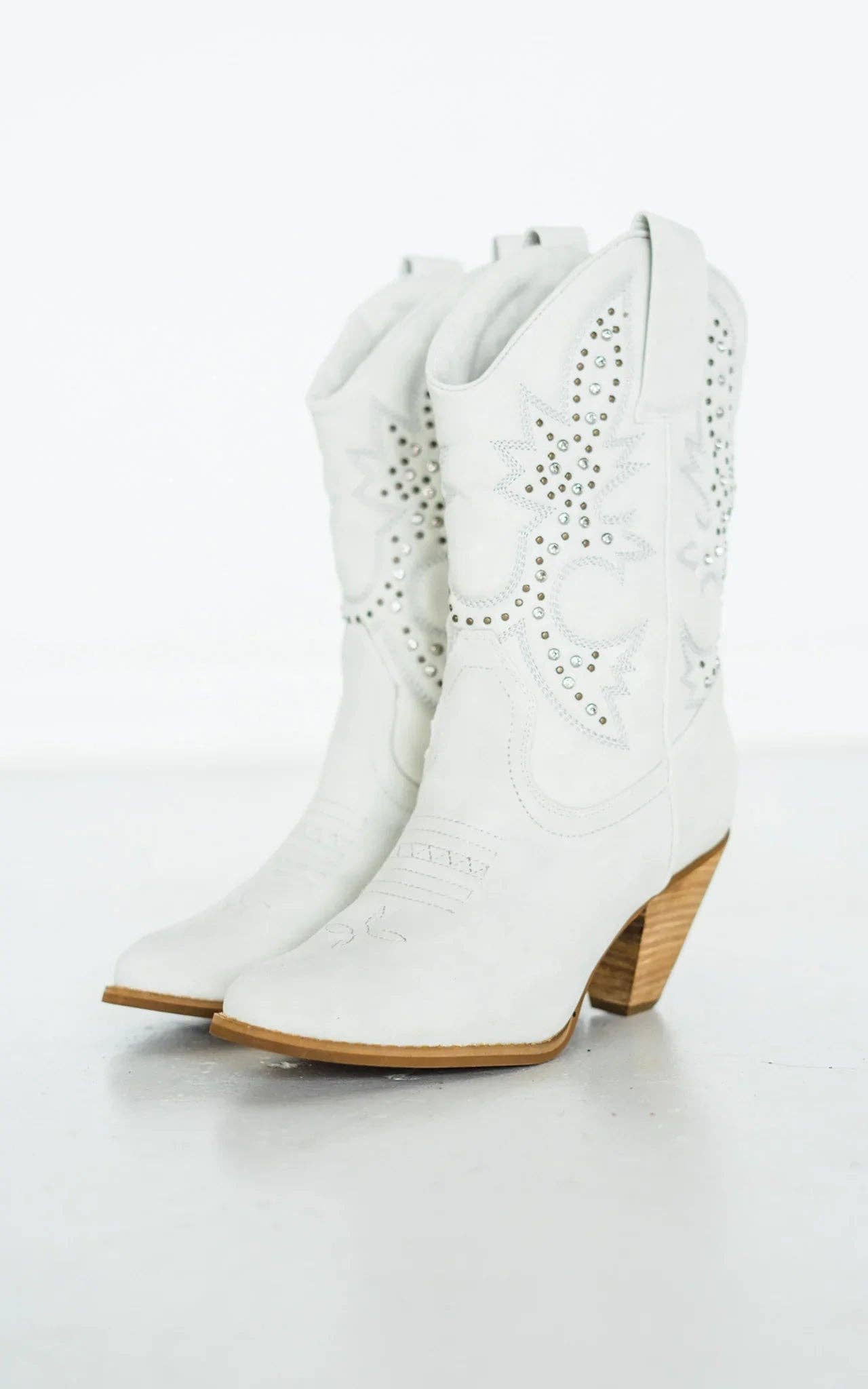 Naughty Monkey Open Pack - Wholesale Cowboy Boots - Women's - Houston Western Boots in White2