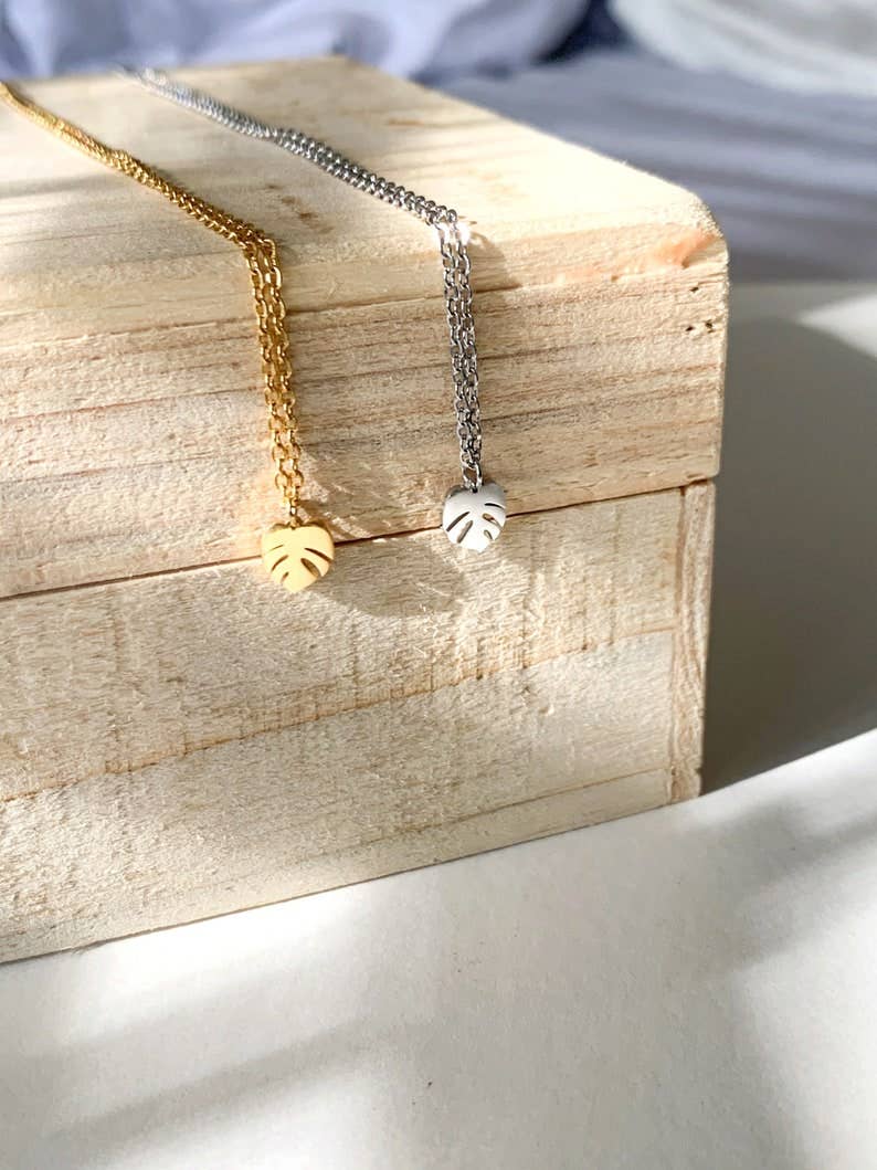 Dainty Little Tiny Things - Wholesale Pendant/Charm Necklace - Tiny Plant Charm Jewelry6