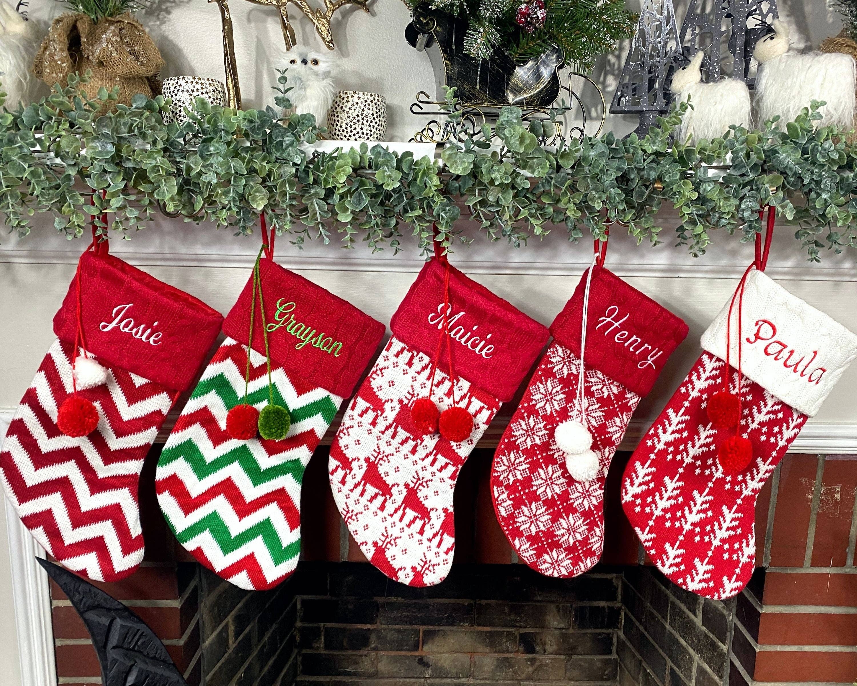 Holiday Blanks - Wholesale Holiday Stocking - Knit stocking blanks7