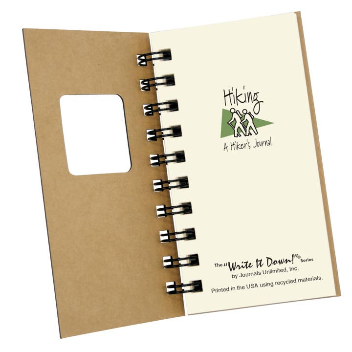 Journals Unlimited - Wholesale Journal/Diary - Mini - Hiking Journal (Kraft)2