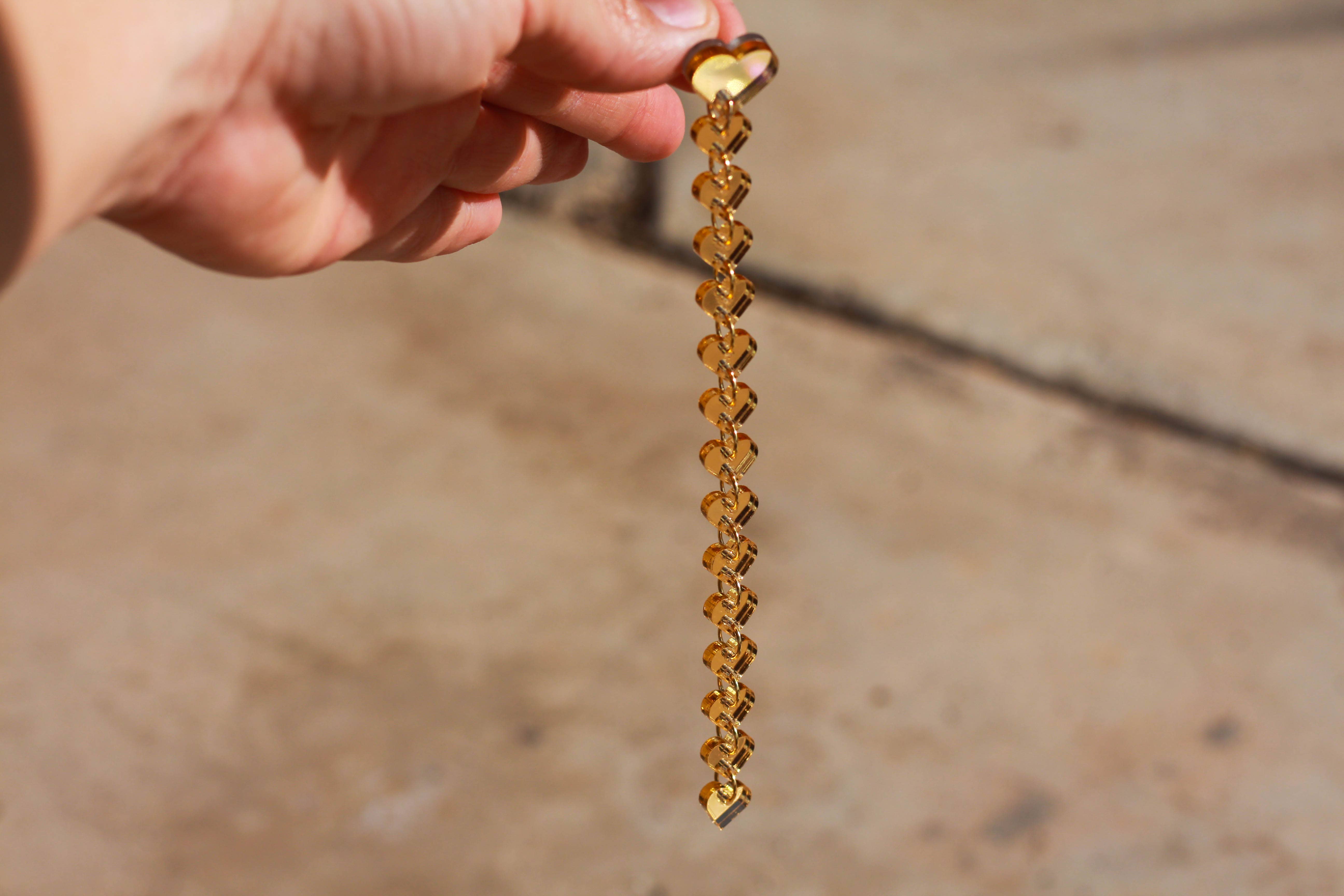 LUNA & SAYA - Vente Boucles d'oreilles pendantes - Boucles d'oreilles à bandoulière en forme de cœur | Boucles d'oreilles amusantes | Statement3