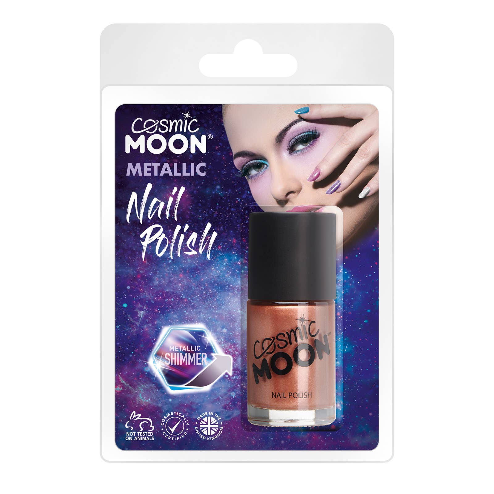 Moon Makeup - Vente Vernis à ongles - Clamshell - Vernis à ongles métallisé, 10 ml6