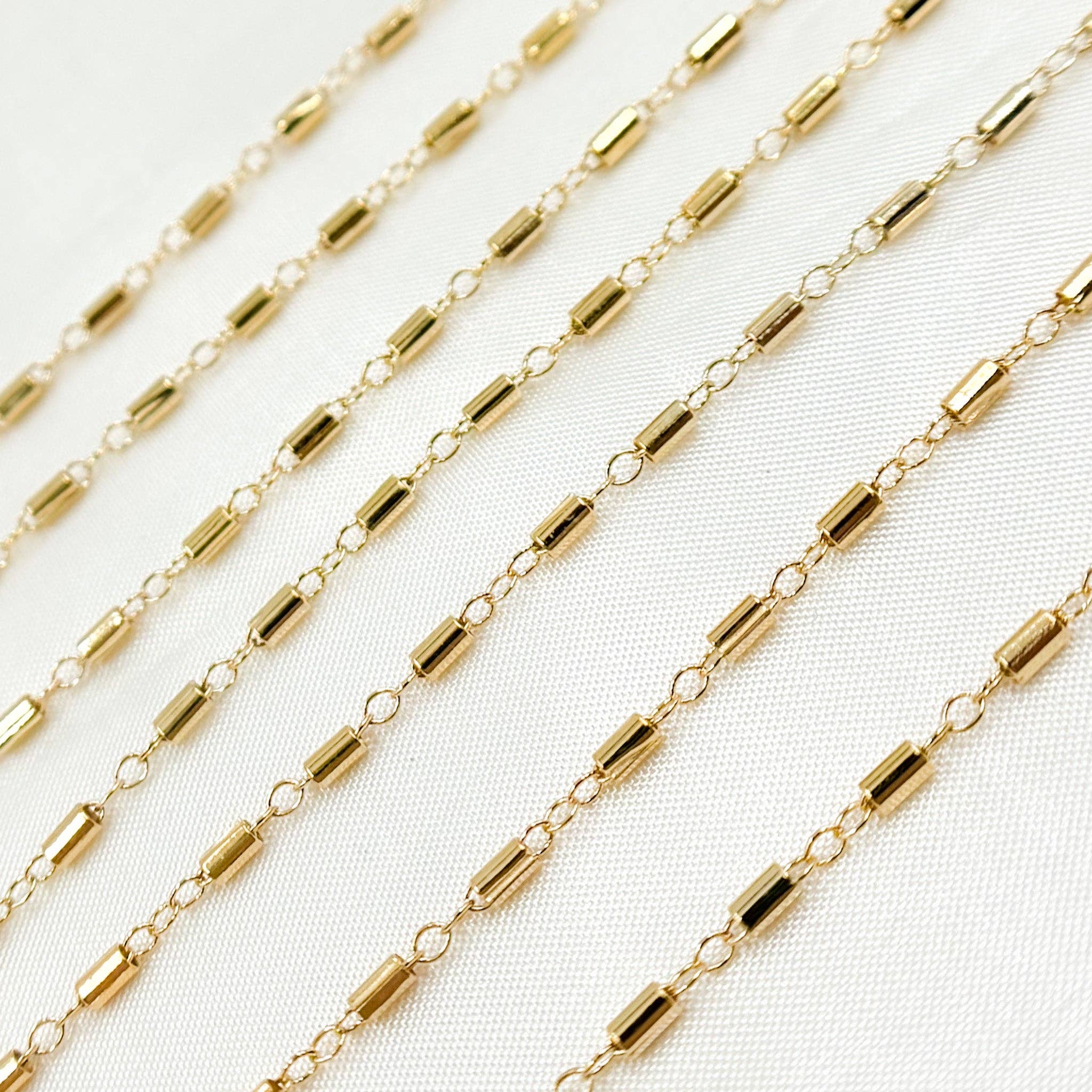 Jewels & Chains - Wholesale Schakelketting - 1121GF. 14K Goudgevulde Kabelbuis Ketting6