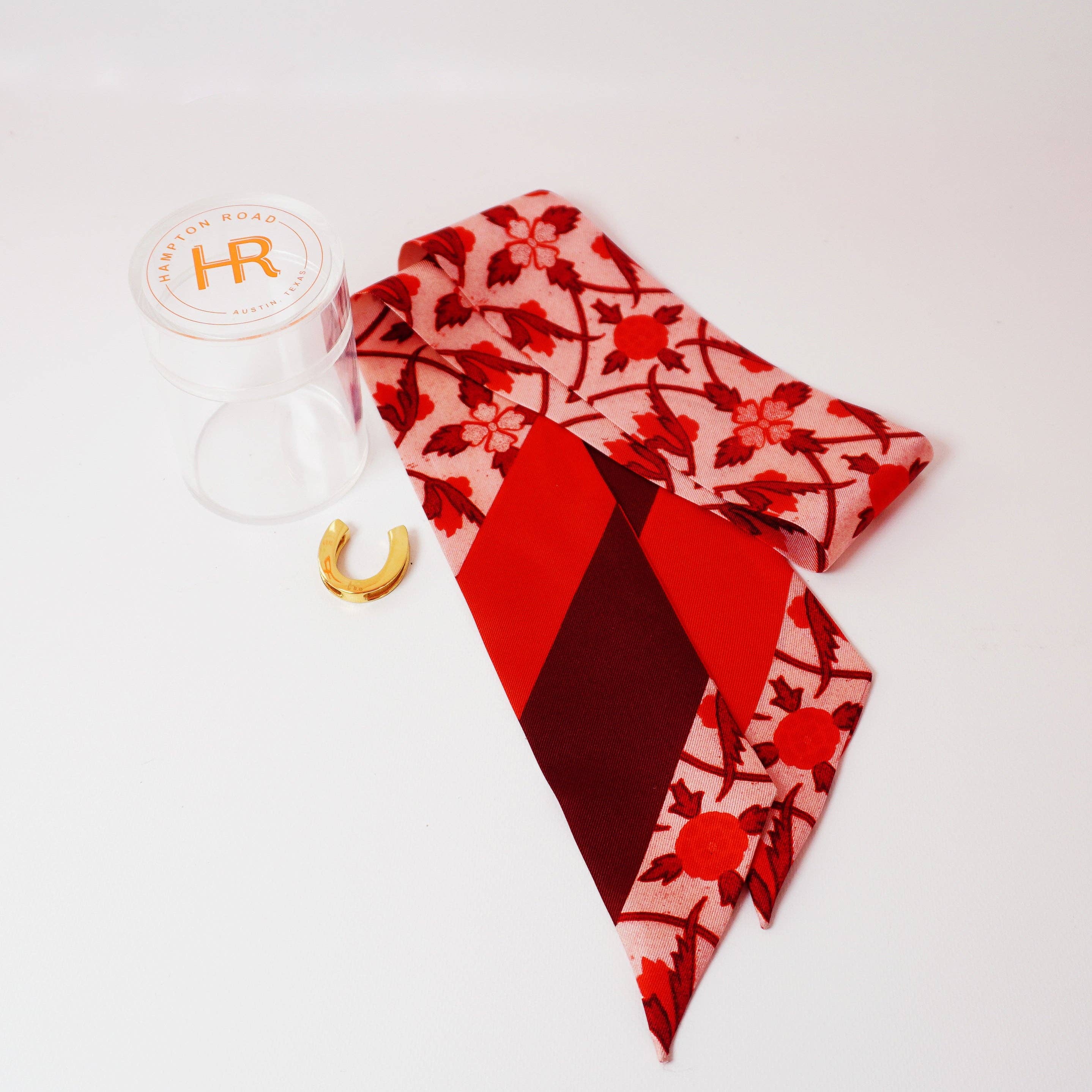 Hampton Road Designs - Wholesale Scarf - Women's - Run for the Roses Twillionaire Set (WS)1