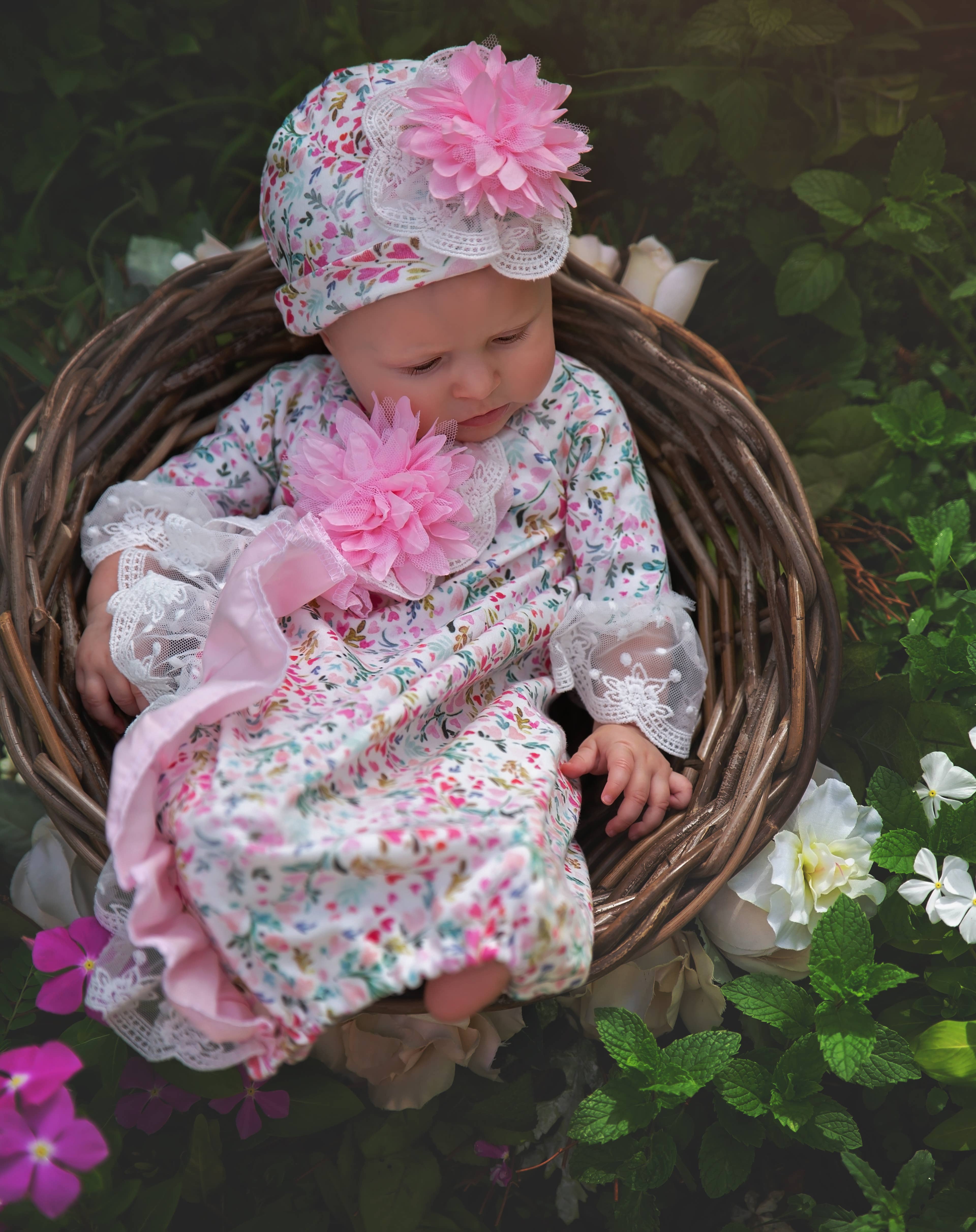 Haute Baby - Wholesale Babygown - Baby - Haute Baby Pinkalicious Gown for Infants & Toddlers1