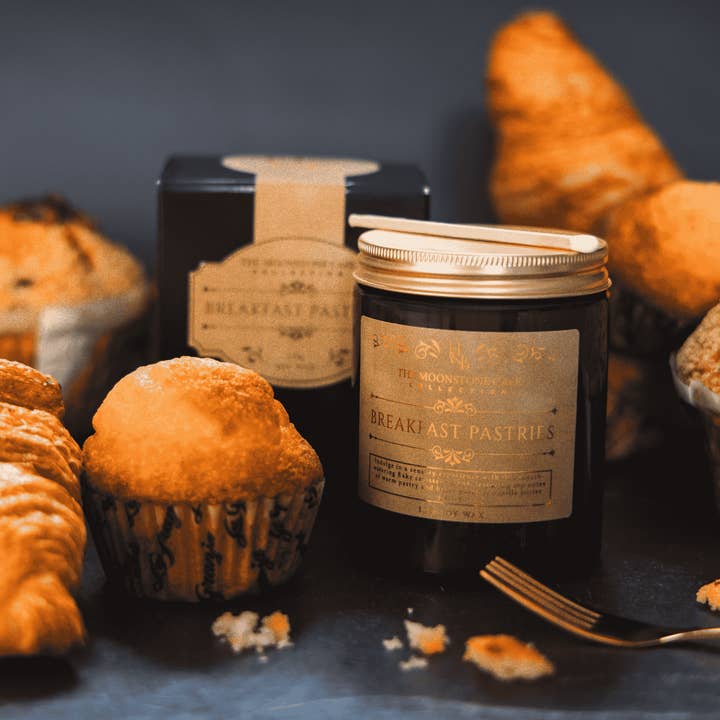 Hex & Boon – wholesale Jar/filled candle – Breakfast Pastries Scented Soy Candle 130g3