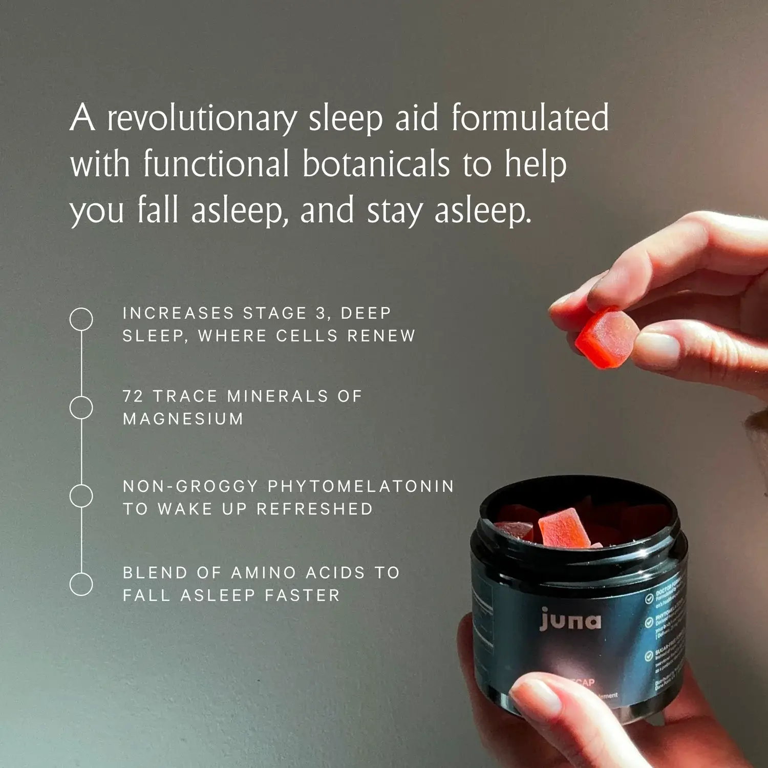 Juna - Vente Supplément oral/vitamine - Bonnet de nuit Sleep Gummies2
