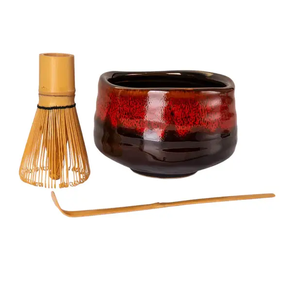 Urban Tokyo - Wholesale Kom - Matcha komset van 620 ml met bamboe garde en theelepel1