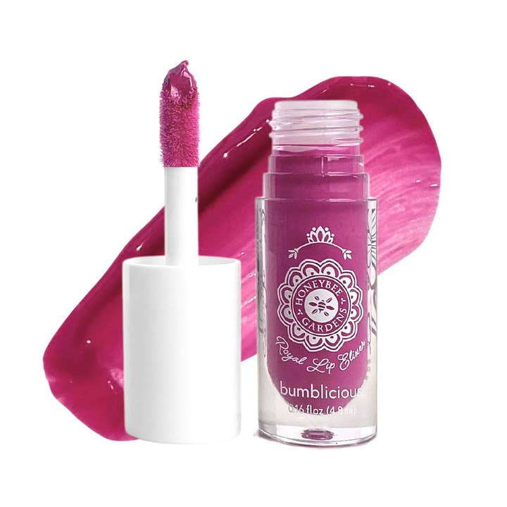 Honeybee Gardens Natural Cosmetics & Body Care - Wholesale Lip Gloss - Honeybee Gardens Royal Lip Elixir