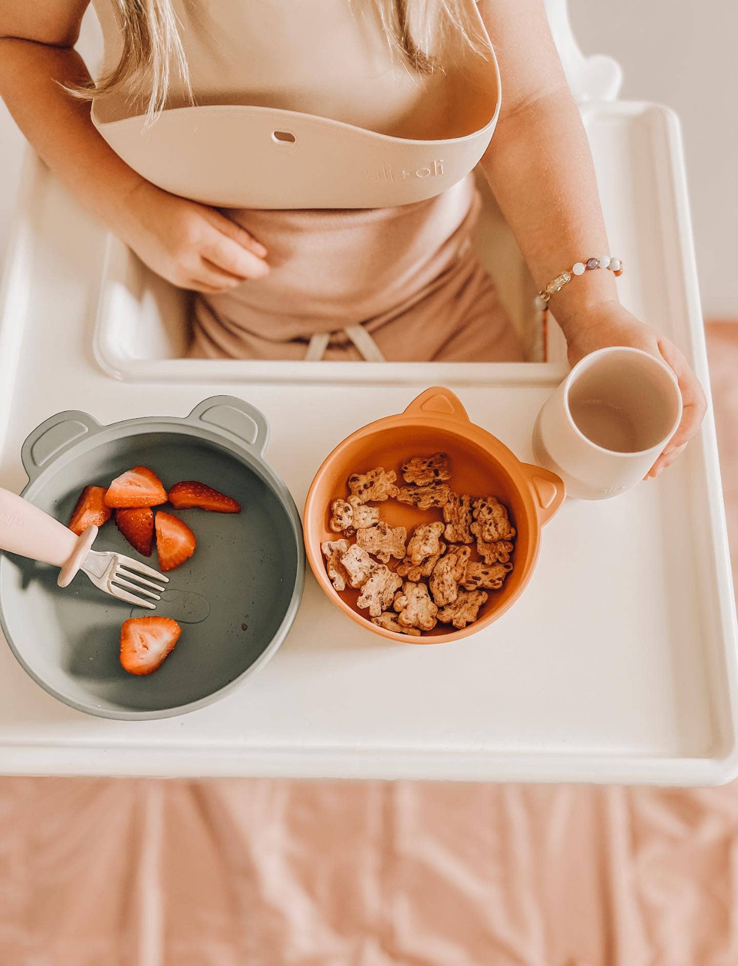 Ali+Oli - Wholesale Snack Box - Kids & Baby - Ali+Oli (3pc) Stackable Snack Bowl Set (Citrus Splash)8