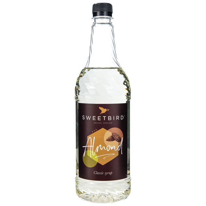 Sweetbird Almond Syrup 1 litre for wholesale by Fontana Coffee & Tea