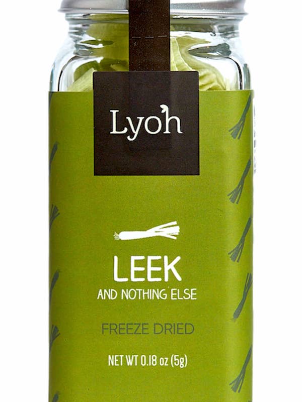 Lyoh Freeze Dried Leek, 0.18 Ounce for wholesale by Lyoh