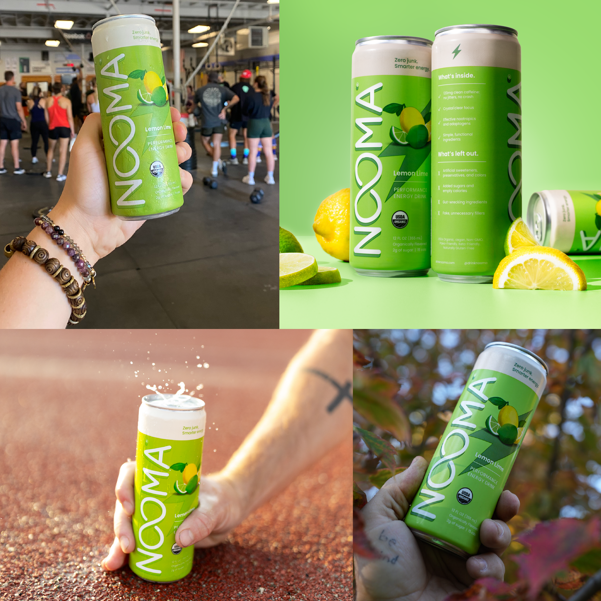 NOOMA - Wholesale Sports/Energy Drink - Performance Energy Drinks - Lemon Lime (12-Pack)5