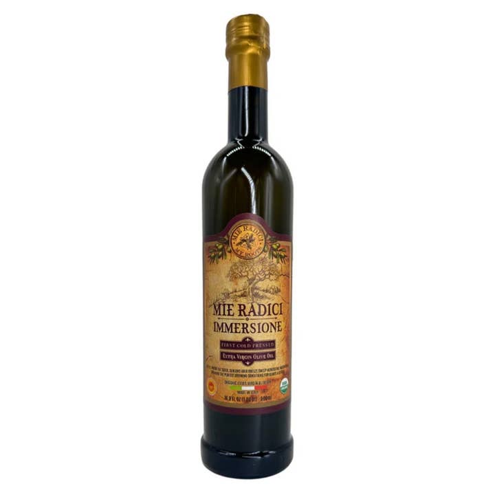 Huile d'olive extra vierge biologique Mie Radici 500ml pour la vente par Mercato Marino